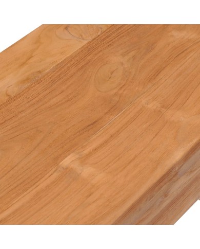 Table console 110x35x75 cm Bois de teck solide