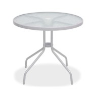 Mobilier à dîner d'extérieur 6 pcs Acier et textilène Gris