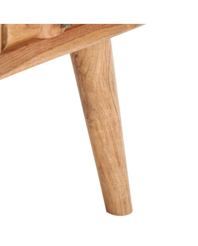 Table basse 110 x 50 x 35 cm Bois d'acacia solide