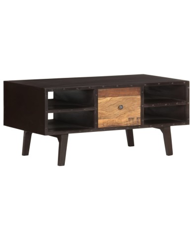 Table basse 100x50x45 cm Bois de récupération massif