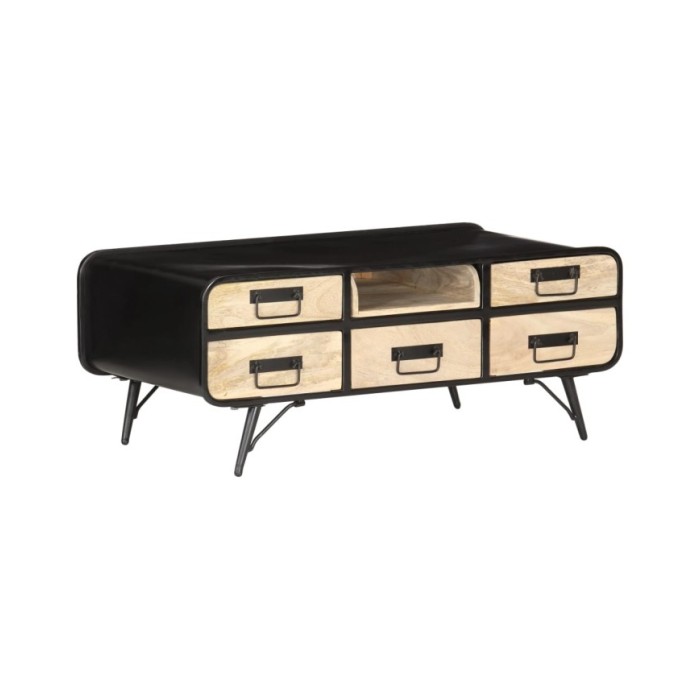 Table basse 100x50x40 cm Bois de manguier massif