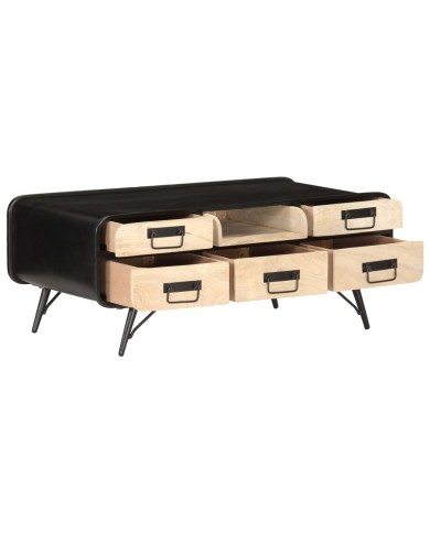 Table basse 100x50x40 cm Bois de manguier massif