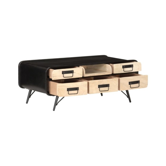 Table basse 100x50x40 cm Bois de manguier massif