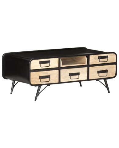 Table basse 100x50x40 cm Bois de manguier massif