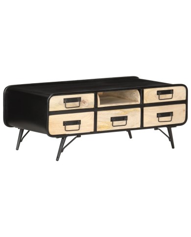 Table basse 100x50x40 cm Bois de manguier massif