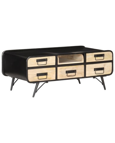 Table basse 100x50x40 cm Bois de manguier massif