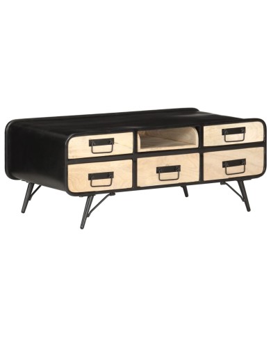 Table basse 100x50x40 cm Bois de manguier massif