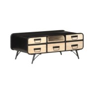 Table basse 100x50x40 cm Bois de manguier massif