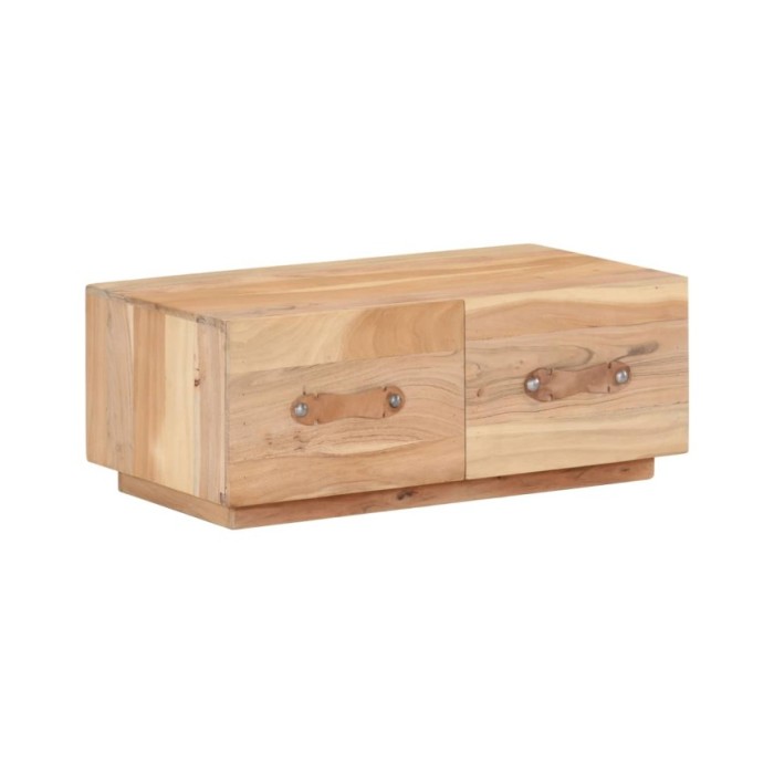Table basse 90x50x35 cm Bois de récupération massif