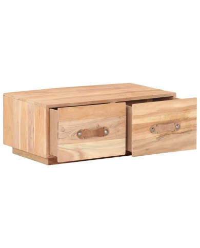 Table basse 90x50x35 cm Bois de récupération massif