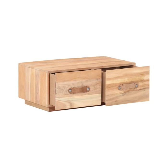 Table basse 90x50x35 cm Bois de récupération massif