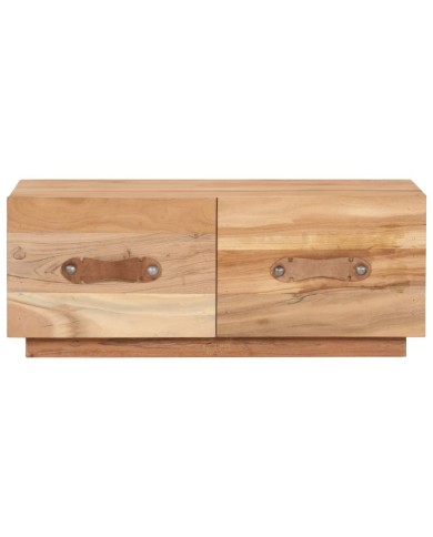 Table basse 90x50x35 cm Bois de récupération massif