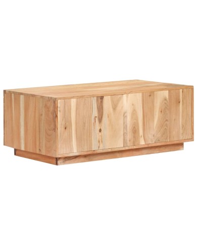 Table basse 90x50x35 cm Bois de récupération massif