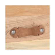 Table basse 90x50x35 cm Bois de récupération massif