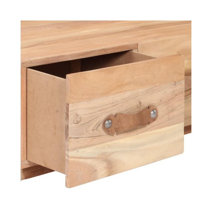 Table basse 90x50x35 cm Bois de récupération massif