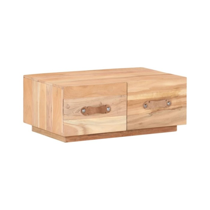 Table basse 90x50x35 cm Bois de récupération massif