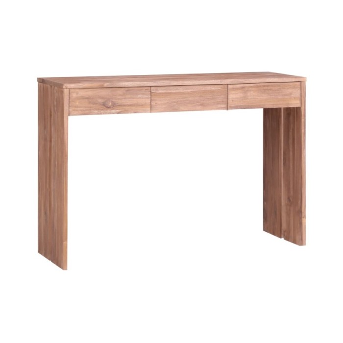 Table console 110x35x75 cm Bois de teck solide