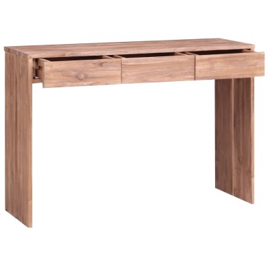 Table console 110x35x75 cm Bois de teck solide