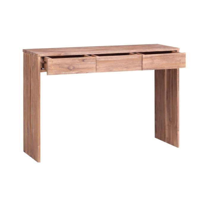 Table console 110x35x75 cm Bois de teck solide