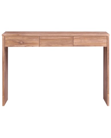 Table console 110x35x75 cm Bois de teck solide