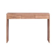 Table console 110x35x75 cm Bois de teck solide