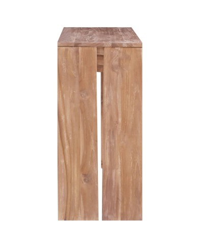 Table console 110x35x75 cm Bois de teck solide