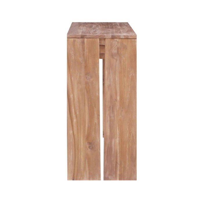Table console 110x35x75 cm Bois de teck solide
