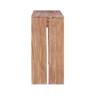 Table console 110x35x75 cm Bois de teck solide