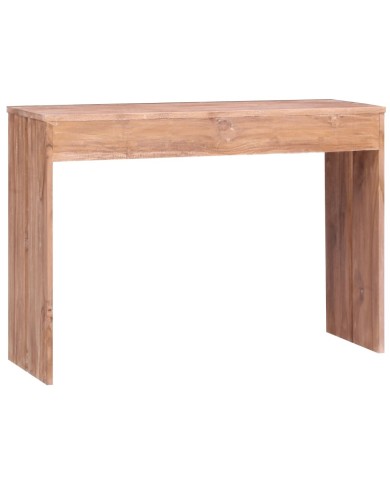 Table console 110x35x75 cm Bois de teck solide