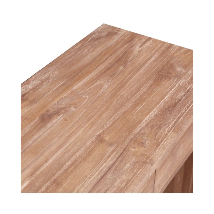 Table console 110x35x75 cm Bois de teck solide