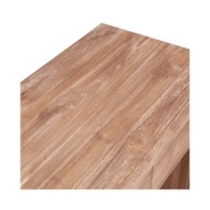 Table console 110x35x75 cm Bois de teck solide