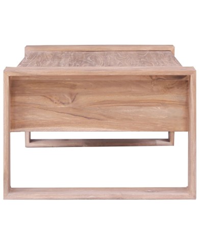 Table basse 110 x 60 x 40 cm Bois de teck massif