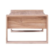 Table basse 110 x 60 x 40 cm Bois de teck massif