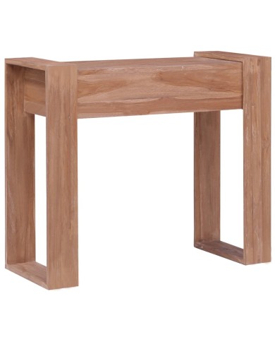 Table console 90x35x75 cm Bois de teck solide