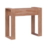 Table console 90x35x75 cm Bois de teck solide