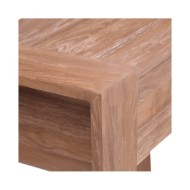 Table console 90x35x75 cm Bois de teck solide