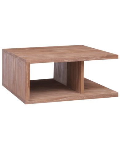 Table basse 70x70x30 cm Bois de teck massif