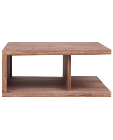 Table basse 70x70x30 cm Bois de teck massif