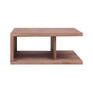 Table basse 70x70x30 cm Bois de teck massif
