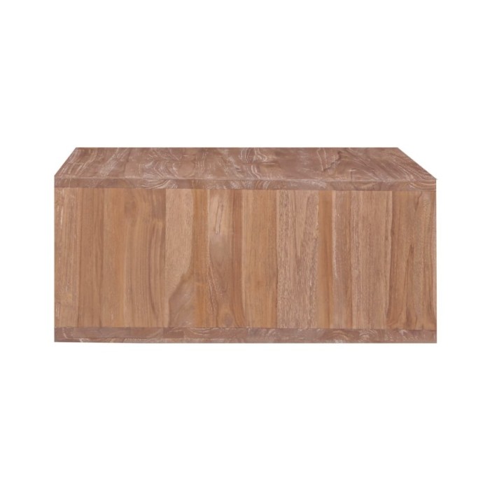 Table basse 70x70x30 cm Bois de teck massif