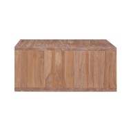 Table basse 70x70x30 cm Bois de teck massif