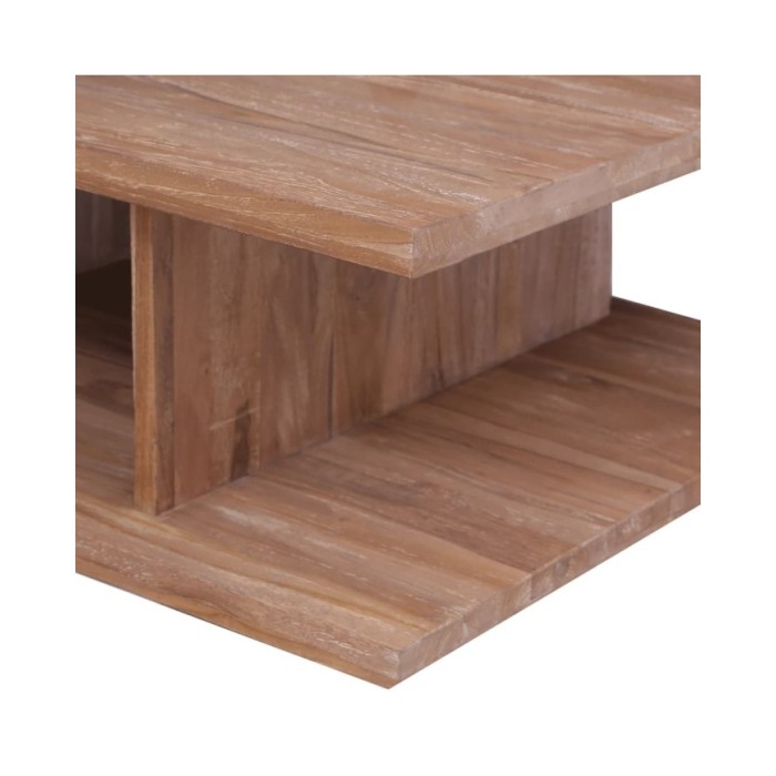 Table basse 70x70x30 cm Bois de teck massif
