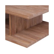 Table basse 70x70x30 cm Bois de teck massif