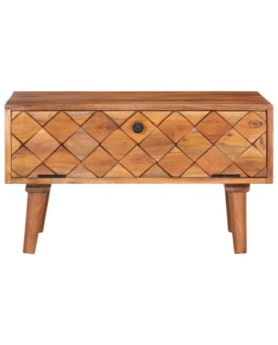 Table basse 68x68x38 cm Bois d'acacia solide