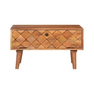 Table basse 68x68x38 cm Bois d'acacia solide