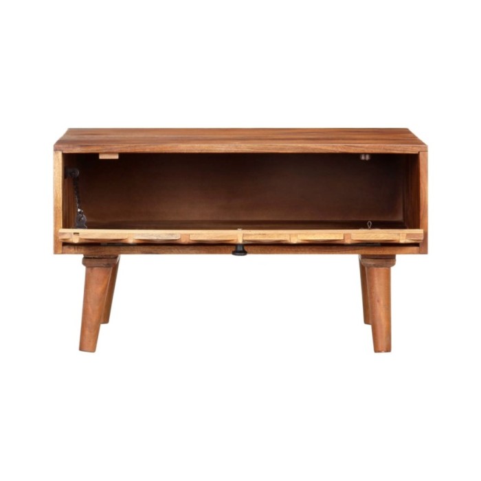 Table basse 68x68x38 cm Bois d'acacia solide