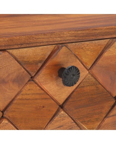 Table basse 68x68x38 cm Bois d'acacia solide