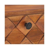 Table basse 68x68x38 cm Bois d'acacia solide