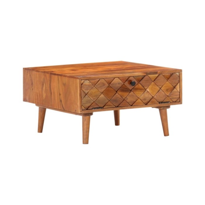 Table basse 68x68x38 cm Bois d'acacia solide