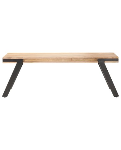 Table basse 114x65x40 cm Bois de manguier massif